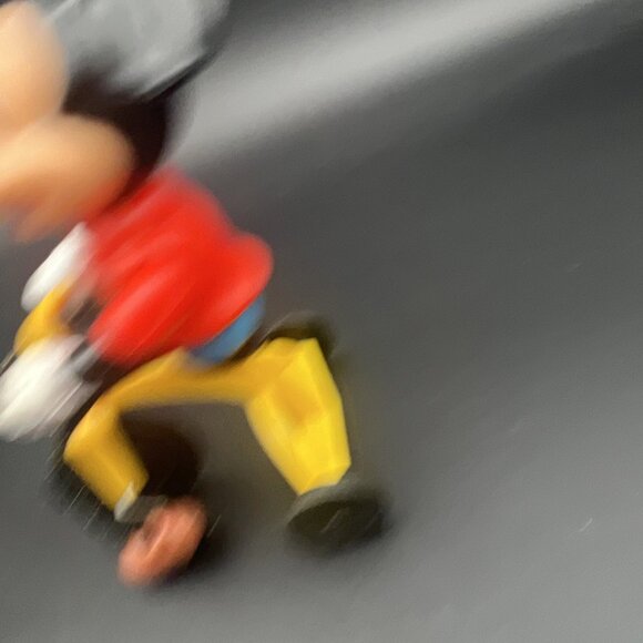 VTG Mickey Mouse on Tricycle that Pedals 1977 Walt Disney Productions Hong Kong - Picture 7 of 15